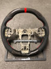 Custom Steering Wheel (2008-2015 Mitsubishi Evolution) - evolution forged carbon steering wheel