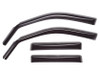 WeatherTech 08-12 Honda Accord Front and Rear Side Window Deflectors - Dark Smoke