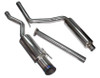 Injen 06-11 Civic Si Coupe Only 60mm Cat-back Exhaust w/ Titanium Tip 