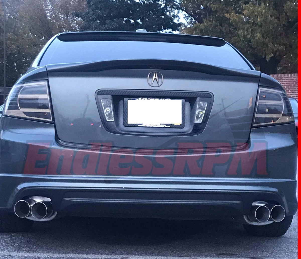 Acura TL carbon fiber Trunk Duck lip