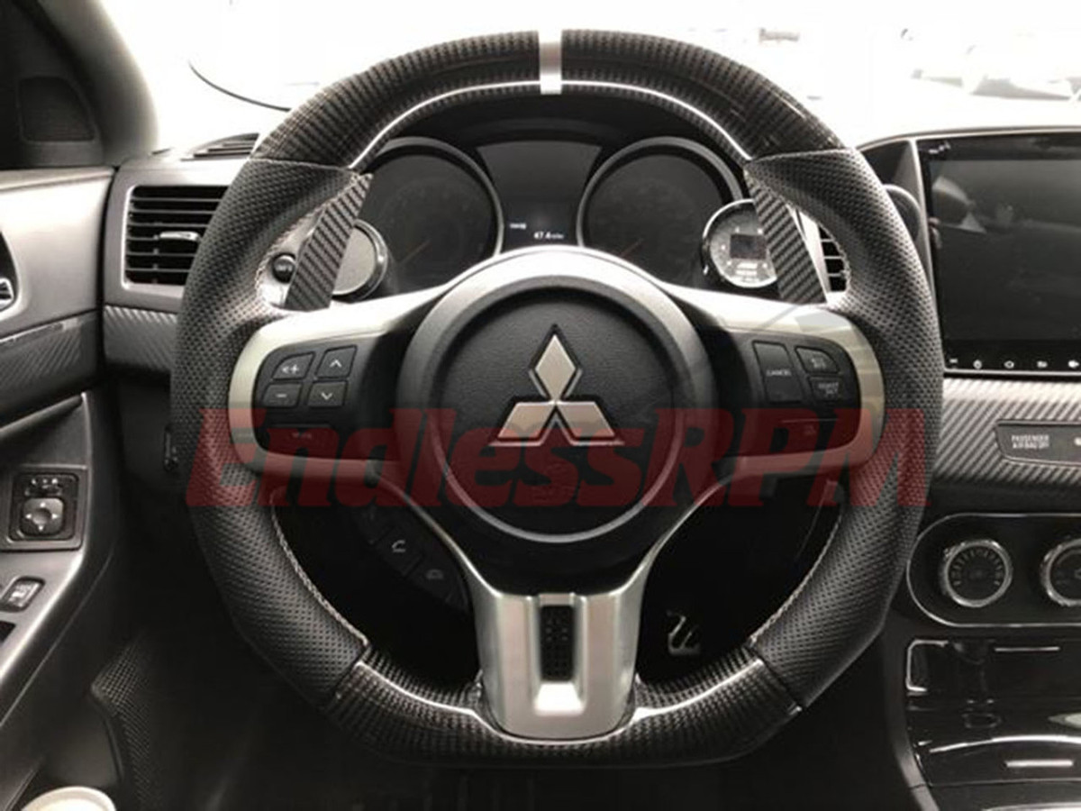 Custom Evo X Steering Wheel 2008 2015 Mitsubishi Evolution