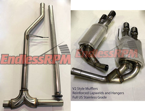2015 camaro axle back exhaust