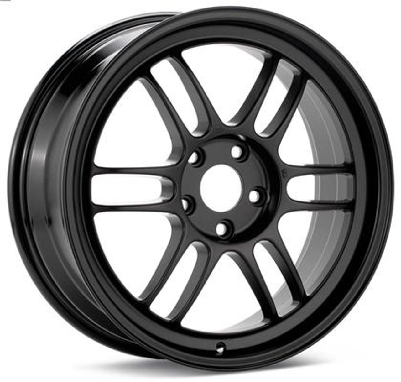 Enkei RPF1 17x8 5x114.3 45mm Offset 76mm Bore Matte Black Wheel 