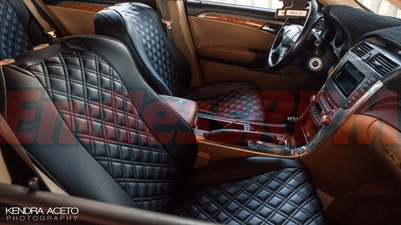 acura tl clazzio custom diamond seat cover replacement