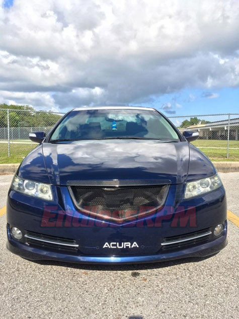 2004-2008 Acura TL Shark mouth style grill Carbon fiber 