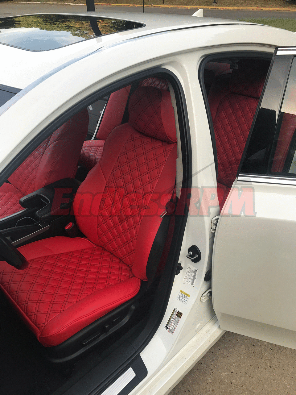 Clazzio diamond custom acura TL seat cover replacements