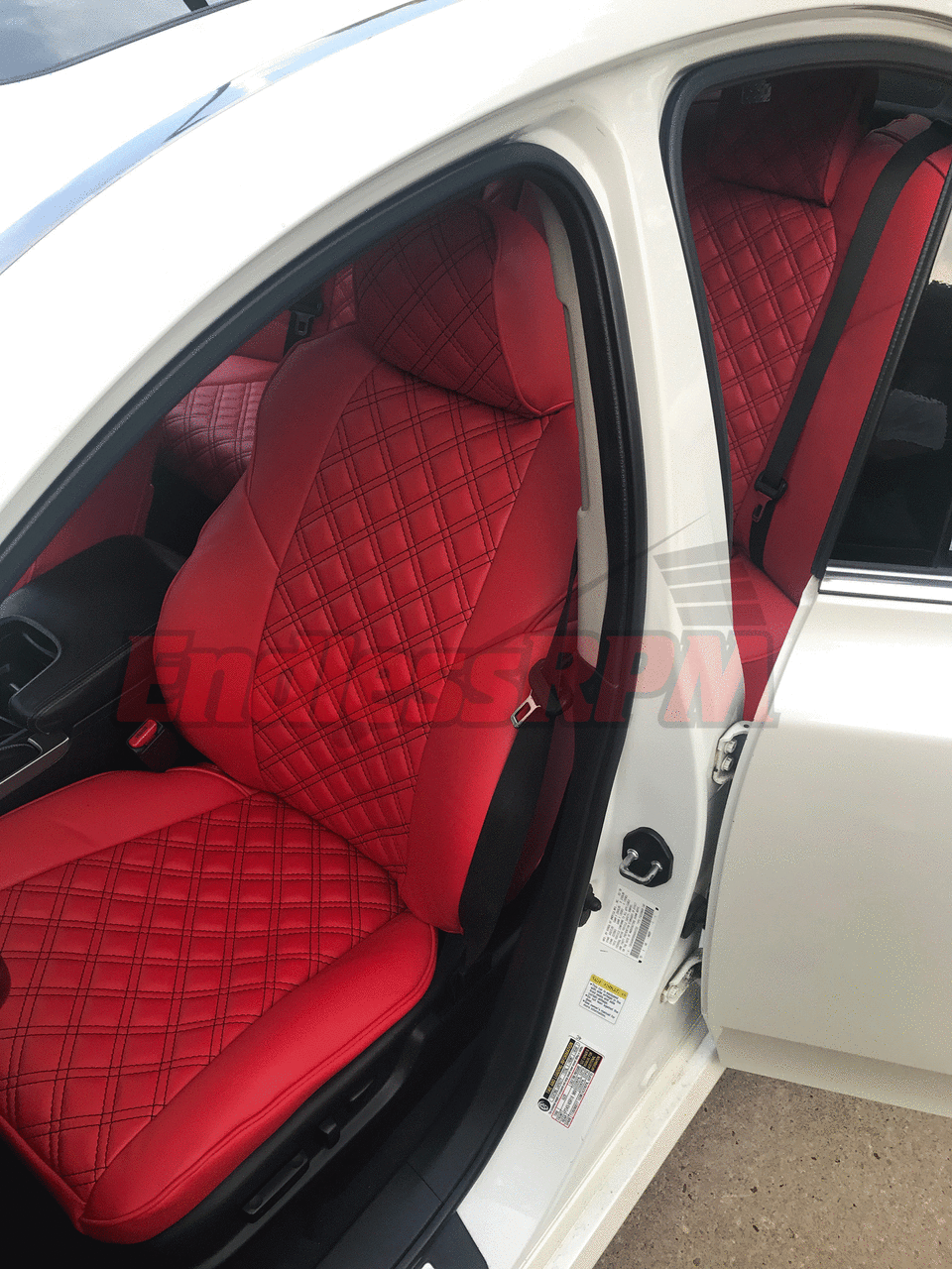 Clazzio diamond custom acura TL seat cover replacements