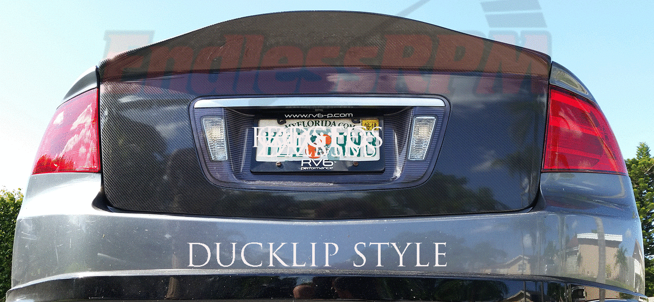 Acura TL Ducklip  Carbon Fiber Trunk 2004-2008 (Incl. Type-s) Acura TL Ducklip  Carbon Fiber Trunk 2004-2008 (Incl. Type-s)