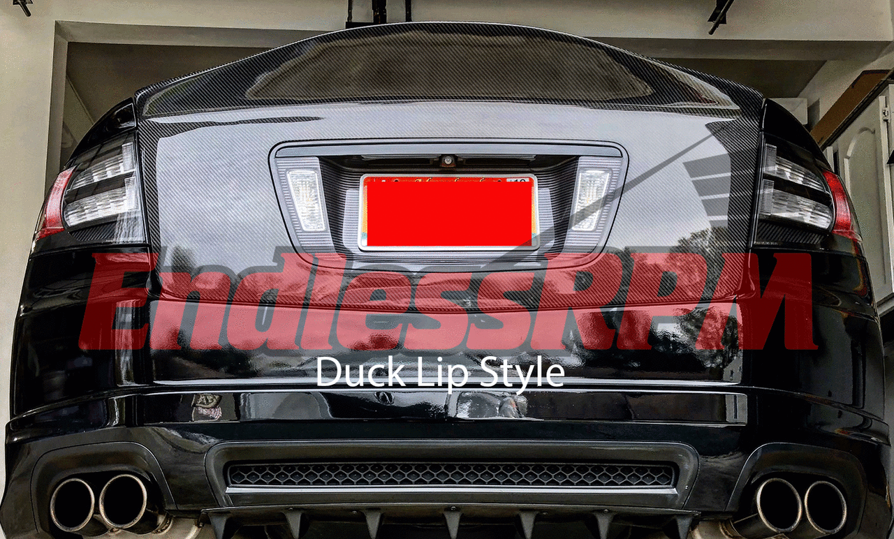 Acura TL Ducklip  Carbon Fiber Trunk 2004-2008 (Incl. Type-s) Acura TL Ducklip  Carbon Fiber Trunk 2004-2008 (Incl. Type-s)