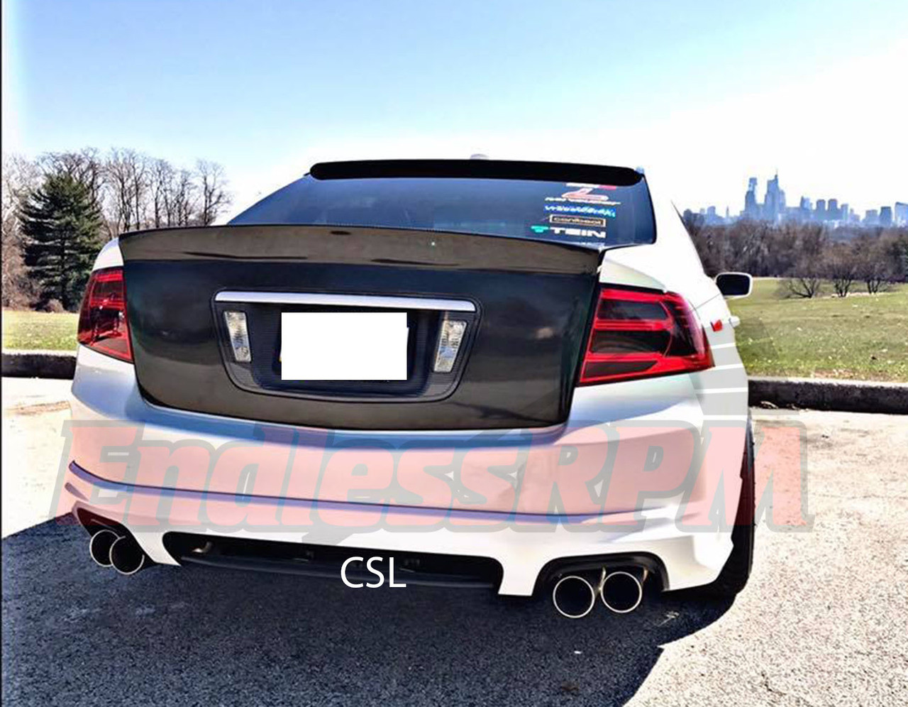 Acura TL CSL Style  Carbon Fiber Trunk 2004-2008 (Incl. Type-s) Acura TL CSL Style  Carbon Fiber Trunk 2004-2008 (Incl. Type-s)
