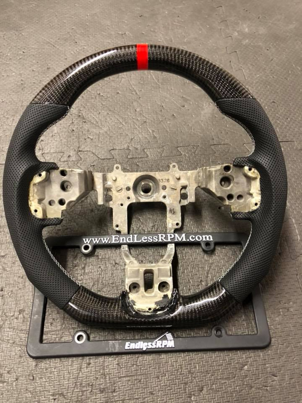 Custom Steering Wheel (2008-2015 Mitsubishi Evolution) - evolution forged carbon steering wheel