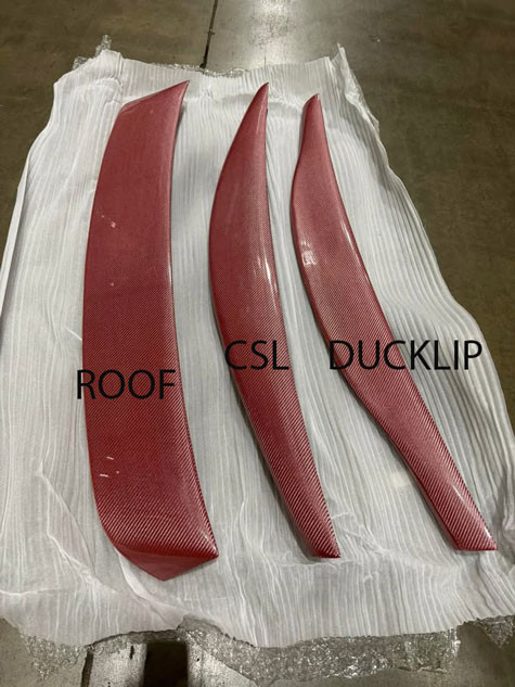 Acura TL carbon fiber Trunk csl lip spoiler