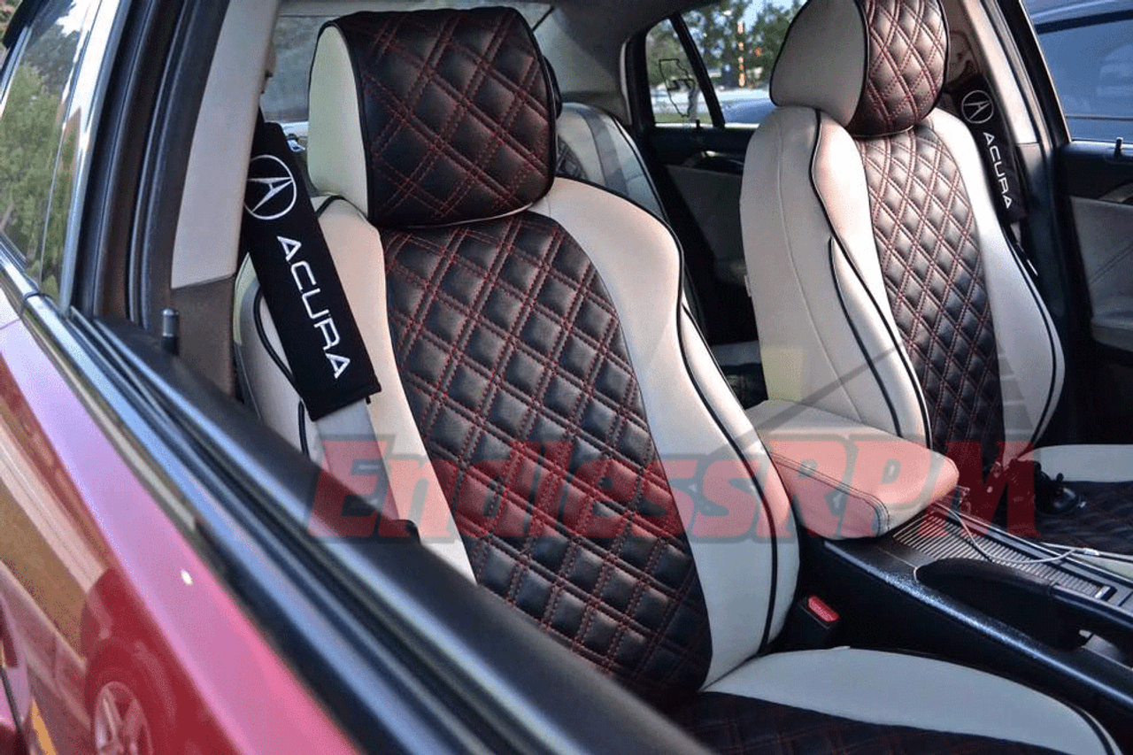 Clazzio Seat Covers Honda Accord Sedan 2003-2012 - Custom Color Diamond 