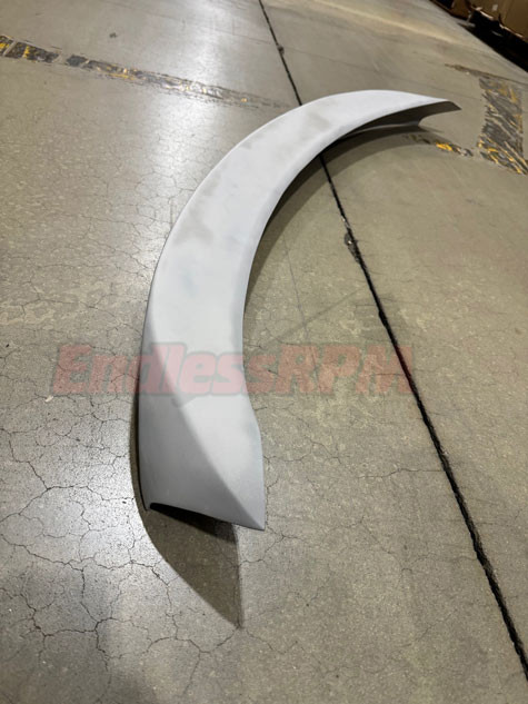 2015-2020 Acura TLX DuckLip Style Trunk Spoiler ( Primed + Carbon Fiber ) (TLX trunk lip) 