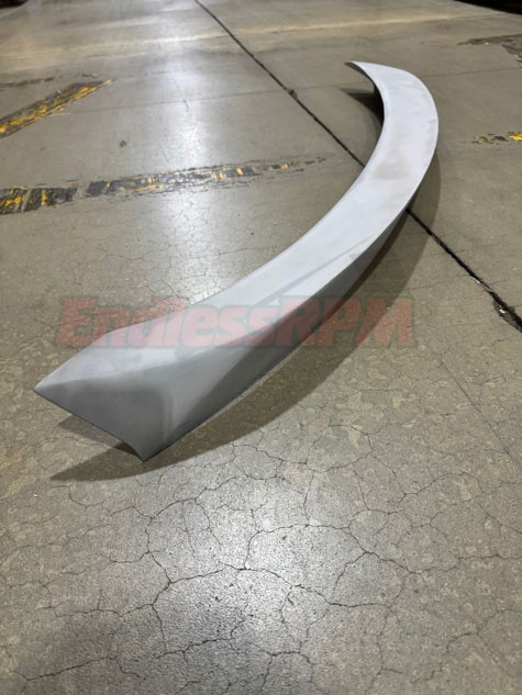 2015-2020 Acura TLX DuckLip Style Trunk Spoiler ( Primed + Carbon Fiber ) (TLX trunk lip) 