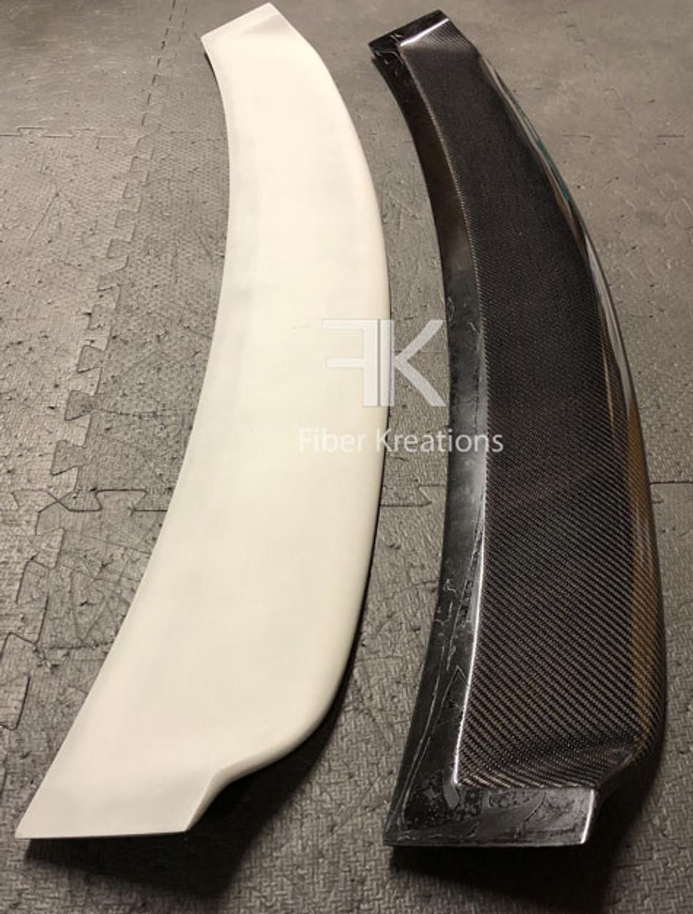 ACURA ILX 2013+ FIBER KREATIONS ROOF SPOILER - ( FIBERGLASS + CARBON FIBER )