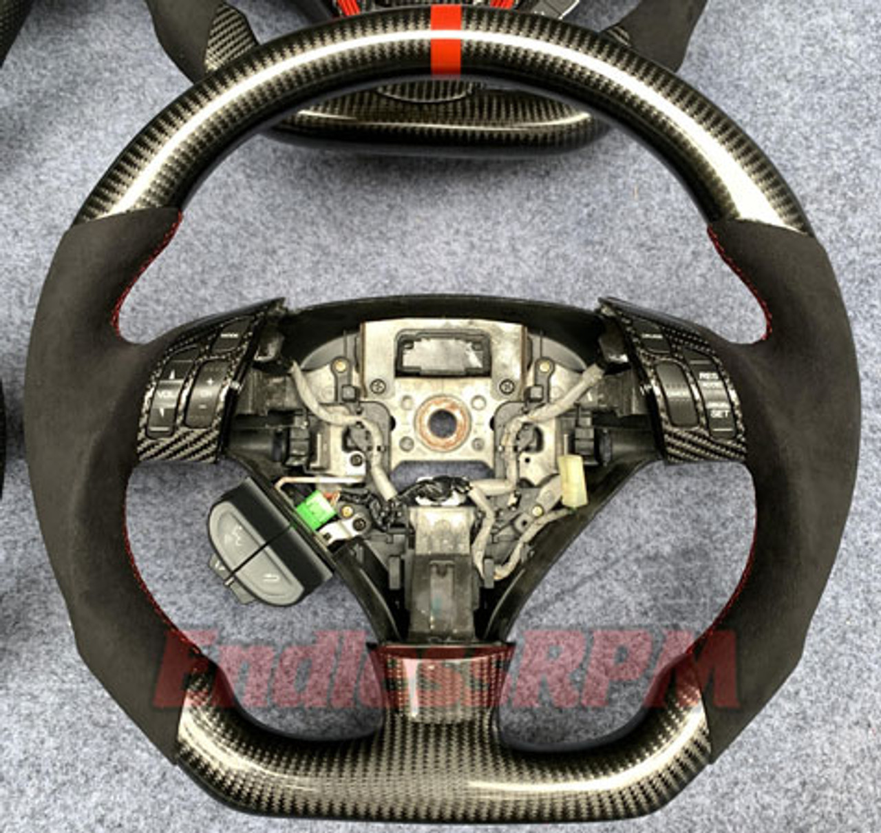  ACURA TSX 2004-2008- Carbon Fiber Steering Wheel w/ buttons ( as pictured)..