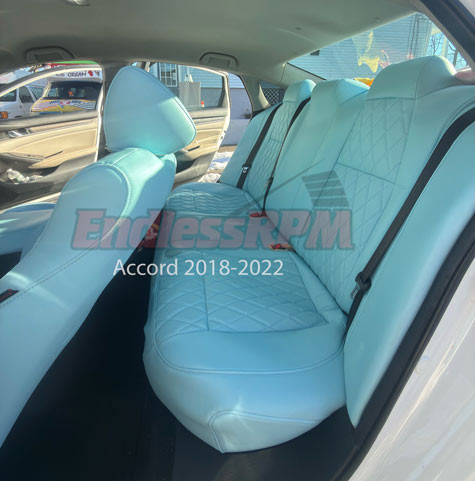 E  RPM - DIAMOND STYLE SEAT COVERS - Honda ACCORD 2018 - 2022