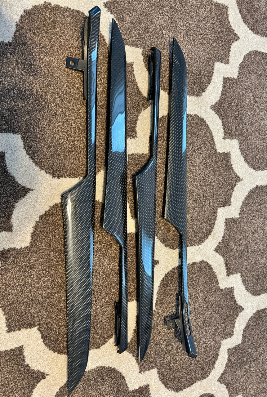Real Carbon Fiber Acura TL 2004-2008 Interior Door Trims
