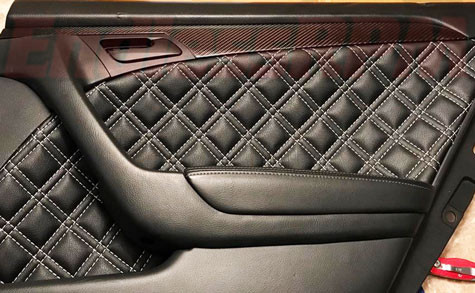 Real Carbon Fiber Acura TL 2004-2008 Interior Door Trims