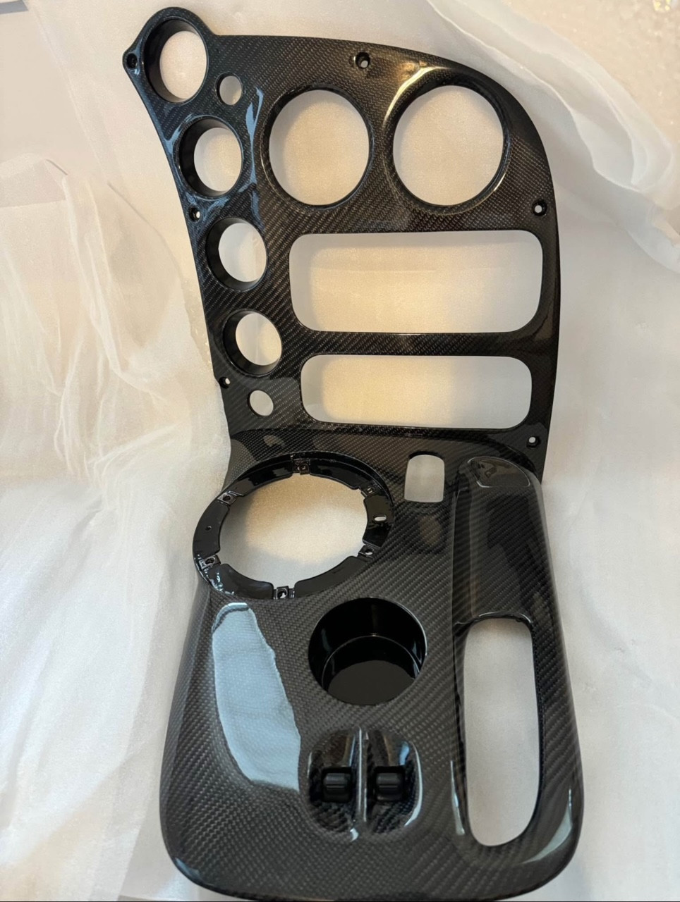 DODGE VIPER - Carbon Fiber Dash Bezels GEN 3+4  DODGE VIPER - Carbon Fiber Dash Bezels GEN 3+4