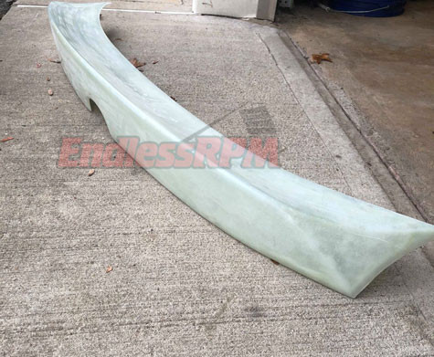 Lexus IS Sedan 2014-2019 Fiber Kreations Trunk Lip Spoiler - (Fiberglass + Carbon Fiber)