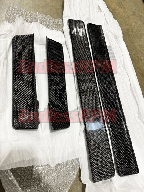 Real Carbon Fiber Acura TL Sills 2004-2008