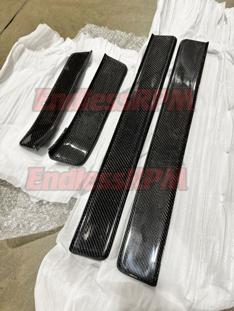 Real Carbon Fiber Acura TL Sills 2004-2008