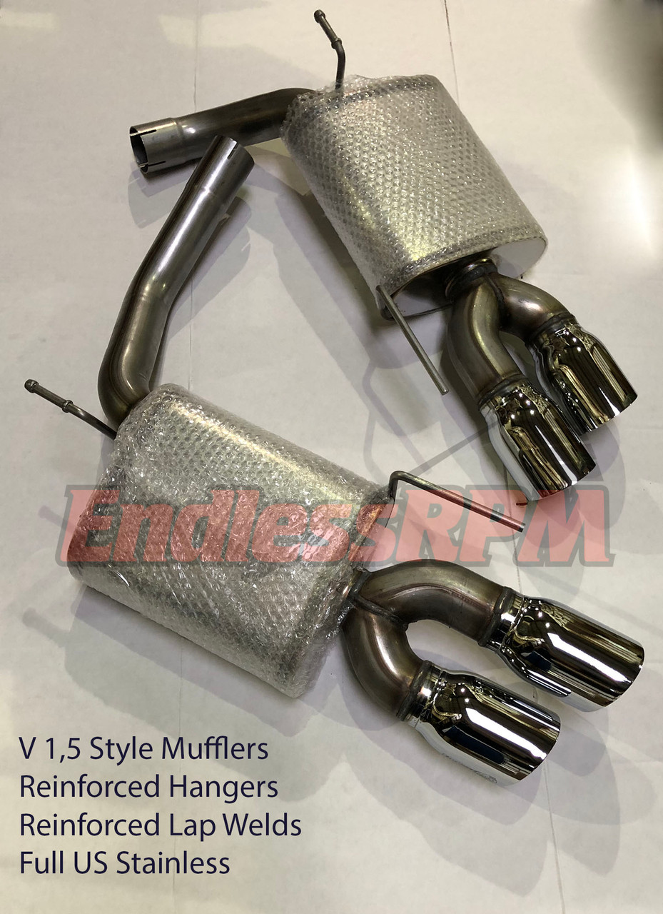 EndLessRPM quad catback exhaust acura TL