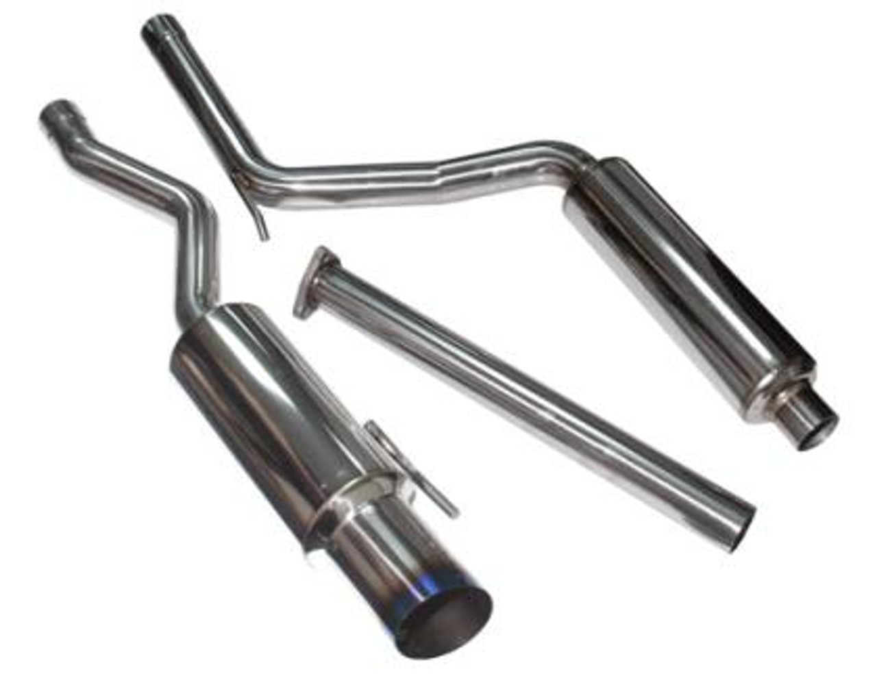 Injen 06-11 Civic Si Coupe Only 60mm Cat-back Exhaust w/ Titanium Tip 