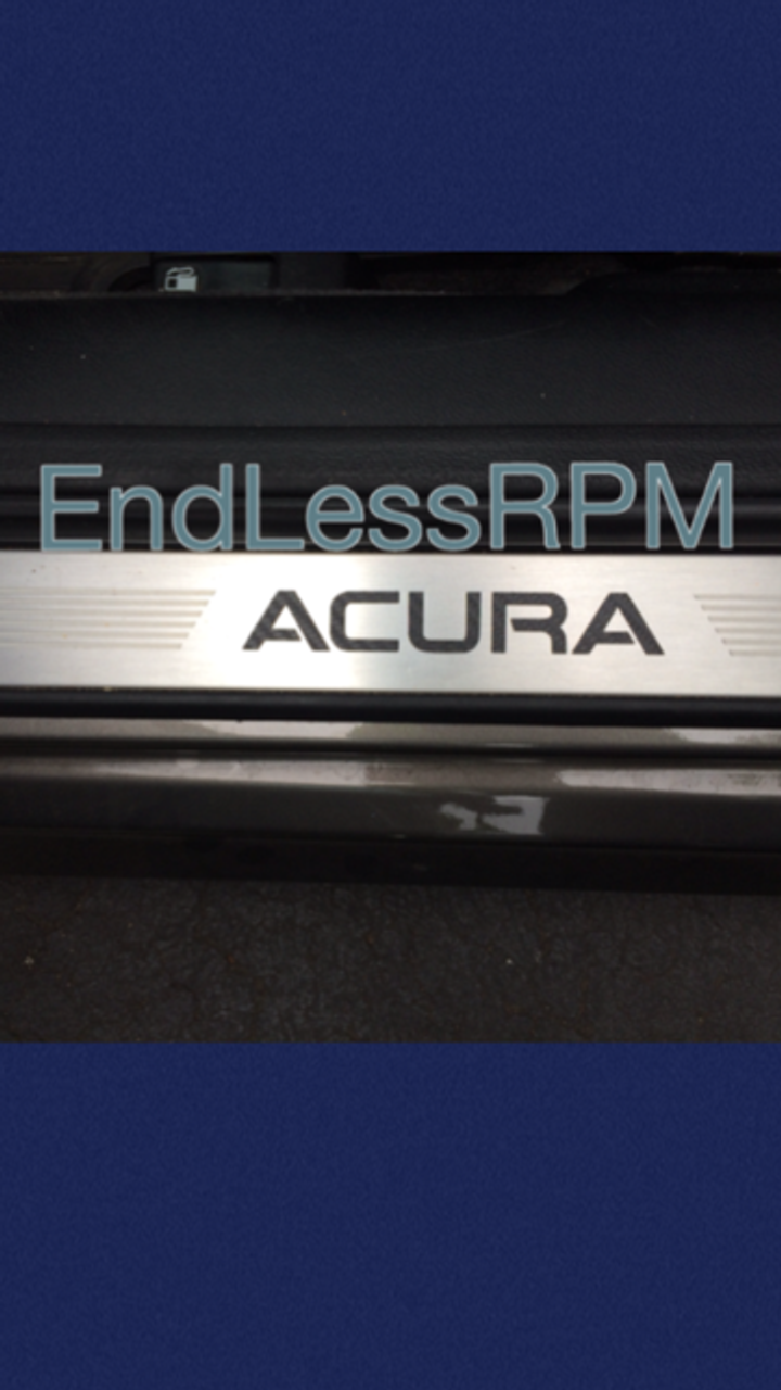 ACURA Door Sill Inserts (2004-2008 TL)