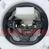 ACURA TSX 2009-2014 - Carbon Fiber Steering Wheel w/ faceplate and paddle shifters cu2