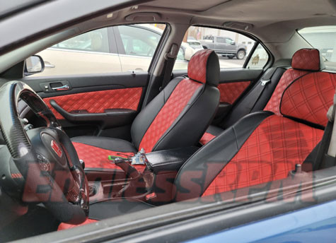 NEW Single Stitched Style Diamond Seat Covers 20042014 Acura TL's