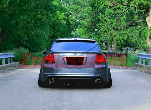 Endlessrpm 04 08 Acura Tl Performance Catback Exhaust System Single Tips