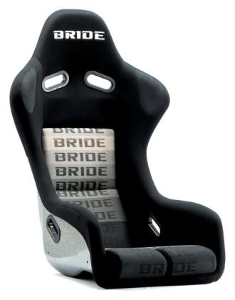 Bride Cusco Zeta III+C Type-L FRP - Silver / Black Suede Seat