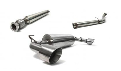 Perrin Performance Brushed Catback Exhaust w/o Resonator