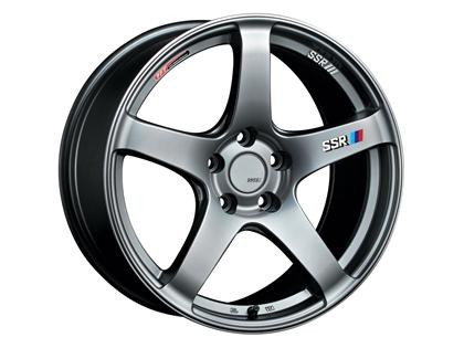 SSR GTV02 18x9.5 5x114.3 22mm Offset Flat Black Wheel Evo 8