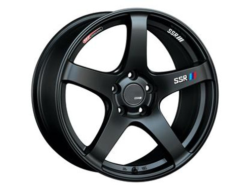SSR GTV01 19x9.5 5x114.3 20mm Offset Flat Black Wheel