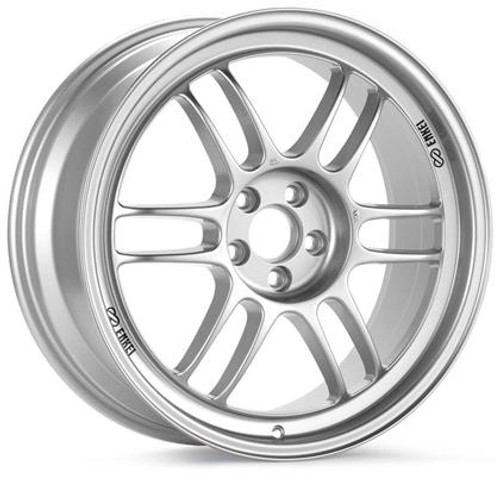 Enkei RPF1 17x10 5x114.3 18mm Offset 73mm Bore Silver Wheel 