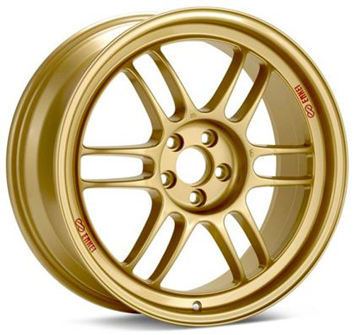 Enkei RPF1 18x8.5 5x114.3 40mm Offset 73mm Bore Gold Wheel