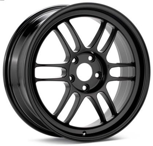 Enkei RPF1 17x8 5x114.3 45mm Offset 76mm Bore Matte Black Wheel 