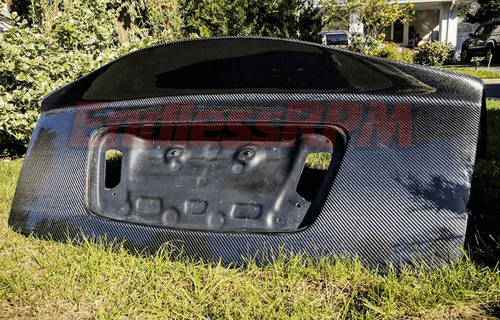 Acura TL Ducklip  Carbon Fiber Trunk 2004-2008 (Incl. Type-s) Acura TL Ducklip  Carbon Fiber Trunk 2004-2008 (Incl. Type-s)
