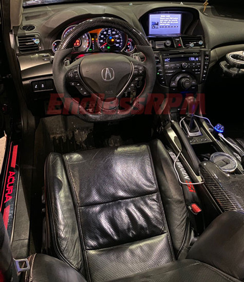 acura tl 4th gen 2009-2014 custom carbon fiber steering wheel FWD AWD UA7 UA8 