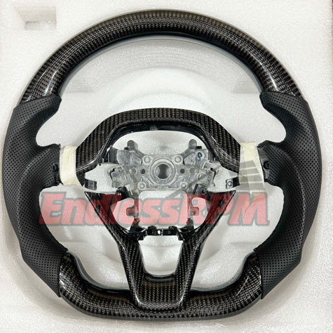 Honda ACCORD 10TH Gen 2018+ - Carbon Fiber steering wheel WITH faceplate. (10th gen accord.)