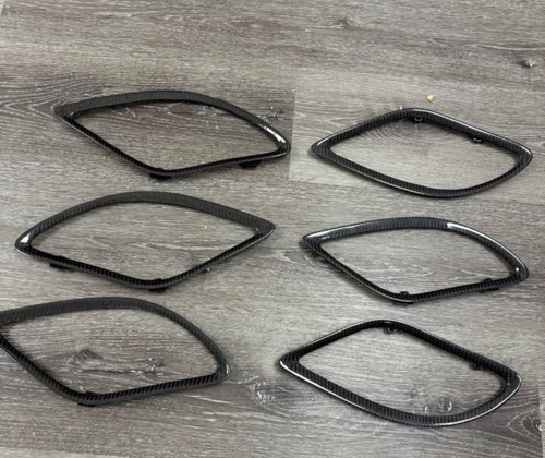 Dodge Viper Gen 5 - Carbon Fiber - Hood Vents (all 6) - OEM CORES USED Dodge Viper Gen 5 - Carbon Fiber - Hood Vents (all 6) - OEM CORES USED