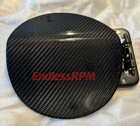 Acura TL 2009-2014 Real Carbon Fiber Wrapped OEM Gas Door Lid