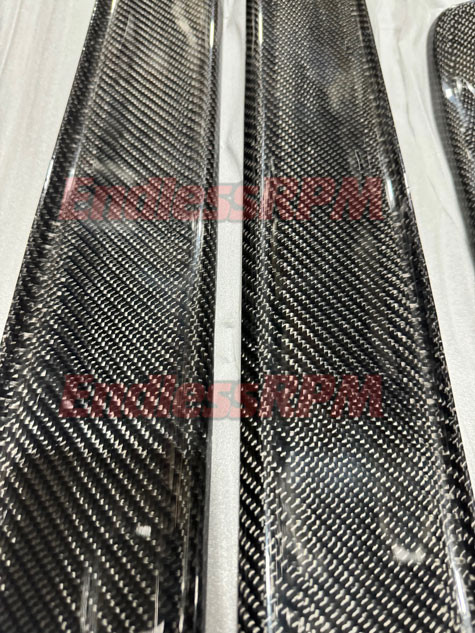 Real Carbon Fiber Acura TL Sills 2004-2008