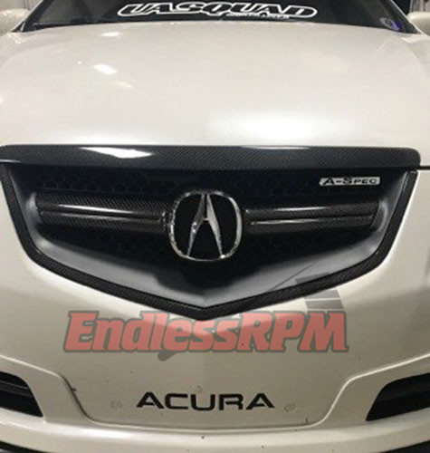 Acura TL 20042008 Front Grill Real Carbon Fiber OEM style