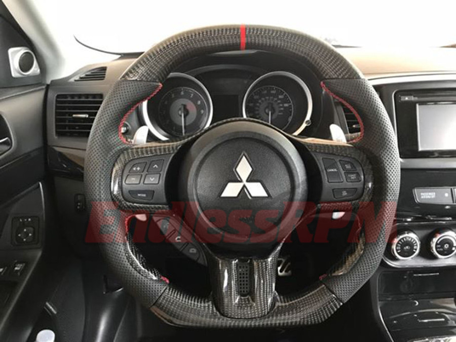 Custom evo x Steering Wheel (20082015 Mitsubishi Evolution)