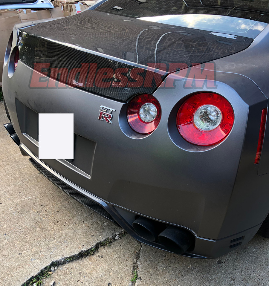 Nissan GTR R35 Carbon Fiber Trunk 20092015 Fiber Kreations